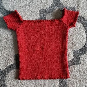 HOLLISTER | Off Shoulder Crop Top | XS